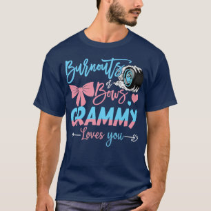 T-shirt Brûler Ou Bows Grammy Vous Aime Révéler Le Sexe