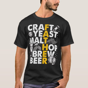 T-shirt Brûler papa bière brasserie brasserie père de la b