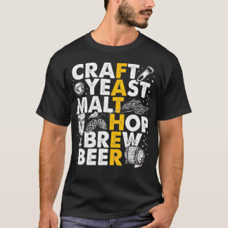 T-shirt Brûler papa bière brasserie brasserie père de la b