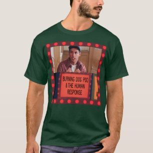 T-shirt Brûler Poo De Chien La Réponse Humaine Billy Madis