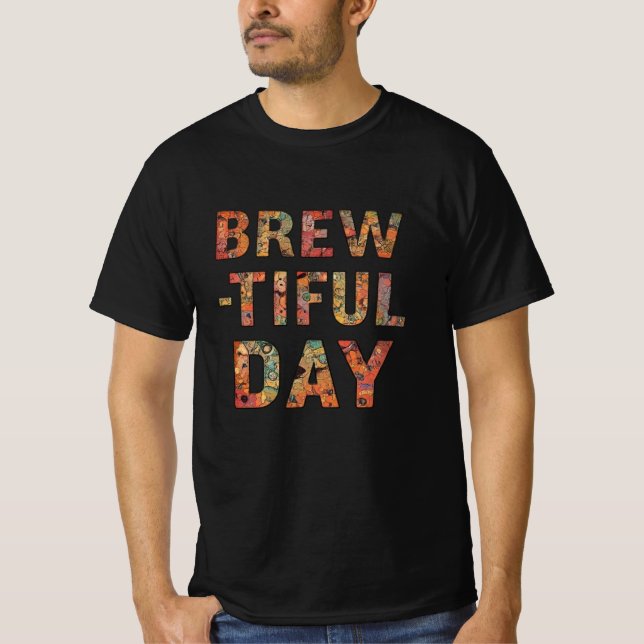 T-shirt Brûler un joli maillot de jour pour les hommes.. (Devant)