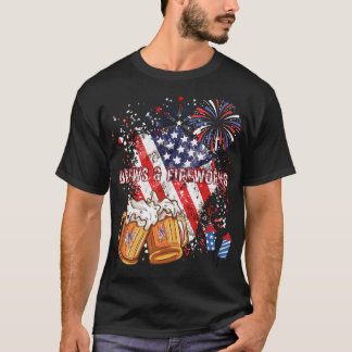 T-shirt Brûles et feux d'artifice