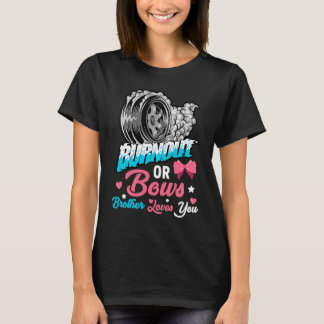 T-shirt Brûlure ou vaches sexe Révéler bébé Faire-part Br