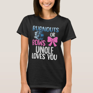 T-shirt Brûlures ou arcs oncle genre révéler le bébé de la