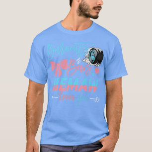 T-shirt Brûlures Ou Bows Maw Loves You Gender Reveal