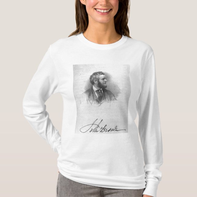 T-shirt Brun de John (Devant)