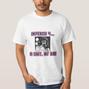 T-SHIRT BRUN DE MAXINE WATERS/JAMES