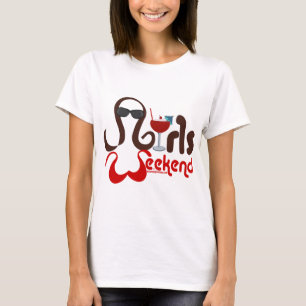 T-shirt Brunettes en Bikinis - Amusement du week-end fémin