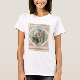 T-shirt Brunhilde et Hagen, illustration pour 'le Niebelu