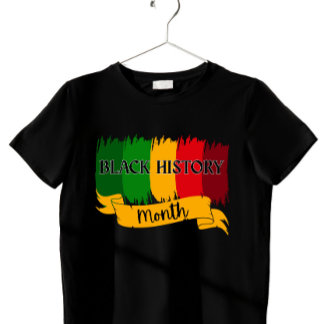 T-shirt  Brushstroke Black History Heritage Month 