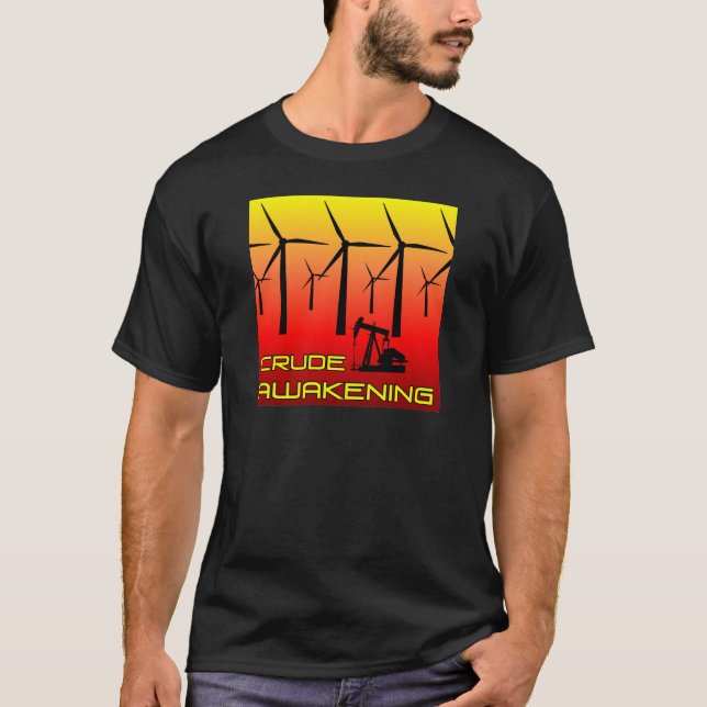 T-shirt Brut se réveillant - hommes foncés (Devant)