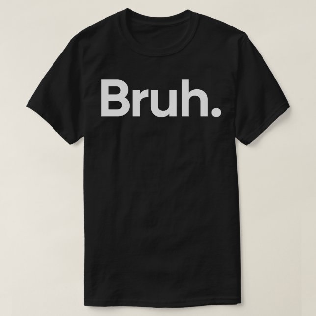 T-shirt Brut un mot (Design devant)