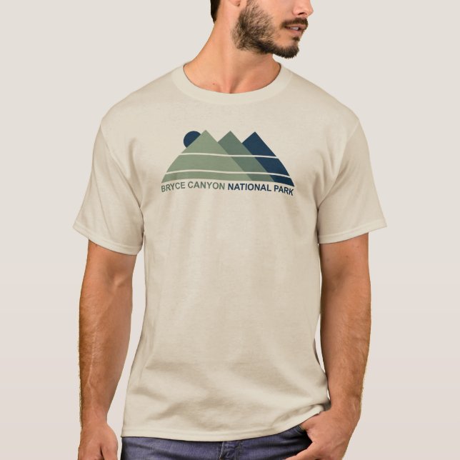 T-shirt Bryce Canyon National Park Mountain Sun (Devant)