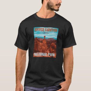 T-shirt Bryce Canyon National Park Utah Poster Design