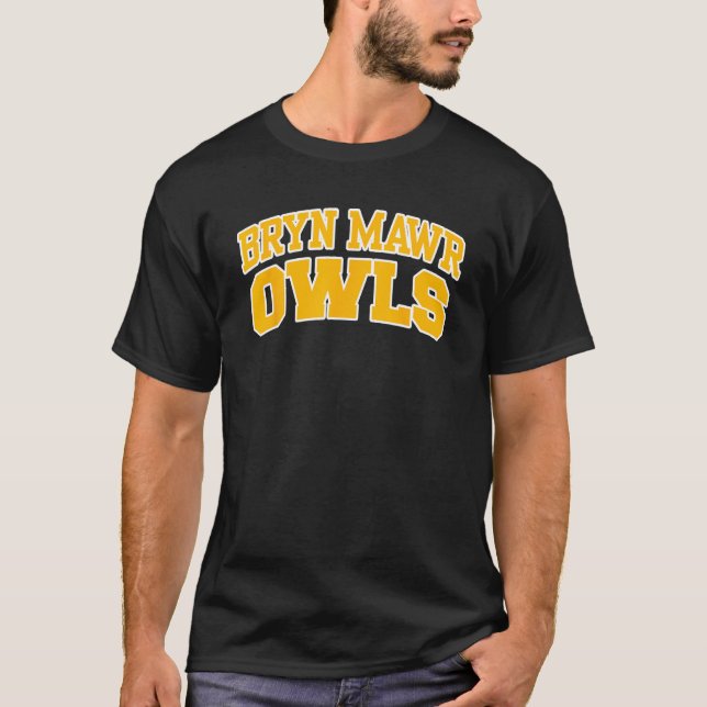 T-shirt Bryn Mawr College Owls 01 (Devant)