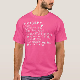 T-shirt Brynlee Nom Brynlee Définition Brynlee Femme Nam