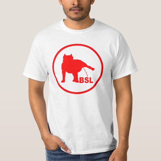 T-SHIRT BSL PITBULL (Devant)