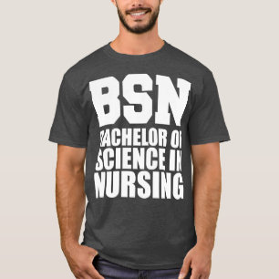 T-shirt BSN Bachelor en sciences infirmières