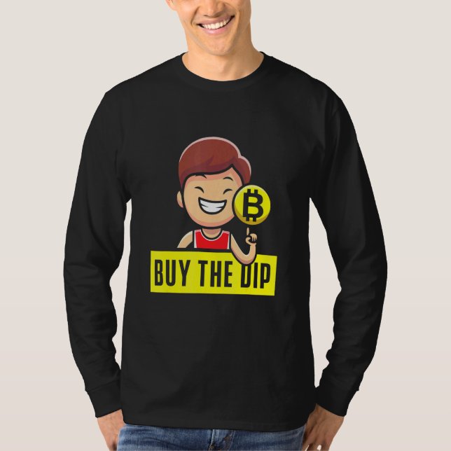 T-shirt Btfd Acheter La Pièce De Dip Hodl Blockchain Btc C (Devant)