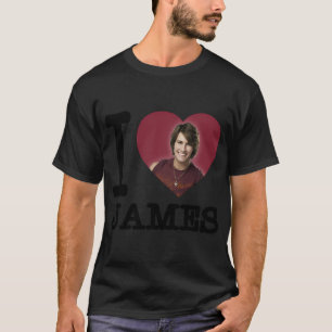 T-shirt BTR : J'adore James