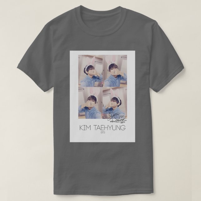 T-shirt BTSBangtan Sonyeondan V Photocard 1 (Design devant)