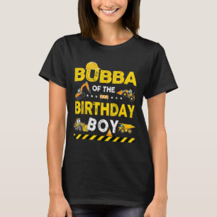 T-shirt Bubba De L'Anniversaire Boy Construction Ouvrier B