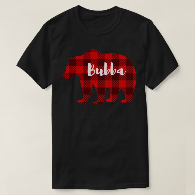 T-shirt Bubba Ours Vêtements Hommes Cadeaux Grand-parents  (Design devant)