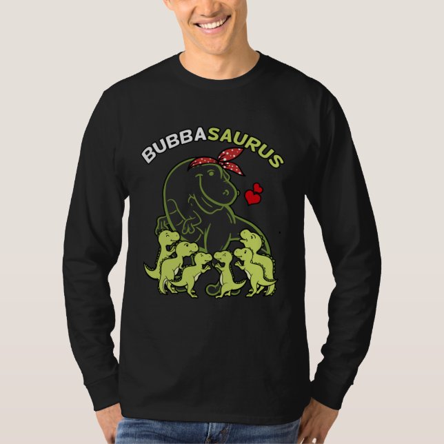 T-shirt Bubbasaurus Bubba 6 Kids Dinosaur Mother s Day (Devant)