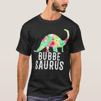 T-shirt Bubbesaurus juif yiddish Grandma drôle Floral Di