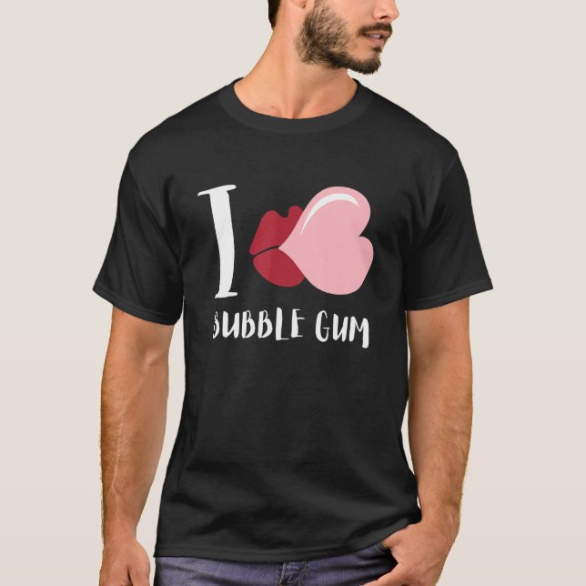 T-shirt Bubble Gum Gumball Sweet Candy Machine Bubblegum (Devant)