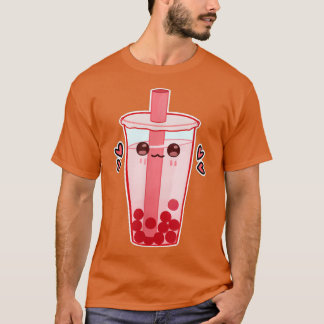 T-shirt Bubble Tea - Anime Kawaii Bubble Tea Amusant Amour