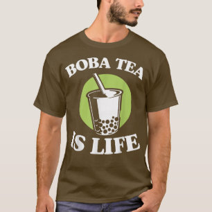 T-shirt Bubble Thé Boba Thé Est La Vie Drôle Taïwan