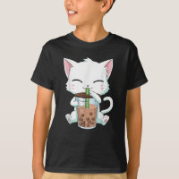 Bubble Thé Chat Boba Bubble Boissons Amoureux de