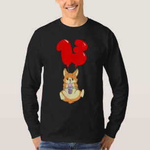T-shirt Bubble Thé Hamster 13e anniversaire Enfants Balloo