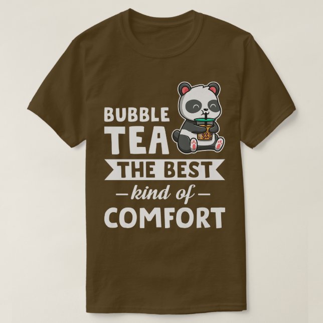 T-shirt Bubble thé le meilleur genre Bubble thé merchandis (Design devant)