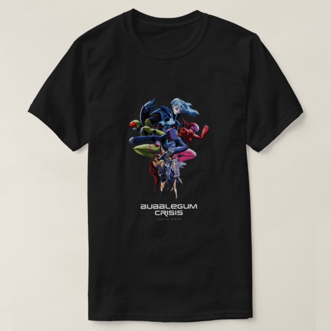 T-shirt Bubblegum Crisis Tokyo 2040 Classic (Design devant)