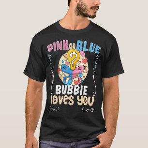 T-shirt Bubby rose ou bleu vous aime grand-mère juive 1