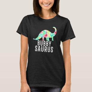T-shirt Bubbysaurus juif yiddish grand-mère florale Dinosa