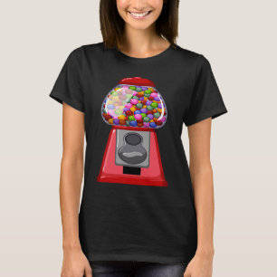 T-shirt Buble Gum Machine Halloween Amérique Juillet