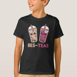 T-shirt Buble Tea Best Friends Party Partner Boba