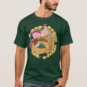 T-shirt Buble Tea K Drama Lover K Pop Ramen Boba K-Dram