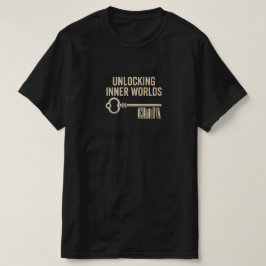 T-Shirt Buchliebhaber "Innere Welten entschlüsseln