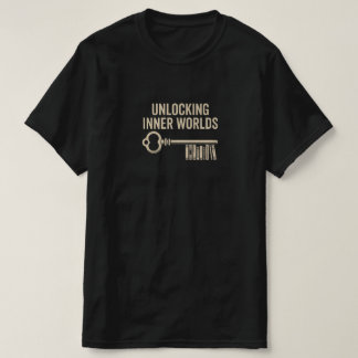 T-Shirt Buchliebhaber "Innere Welten entschlüsseln