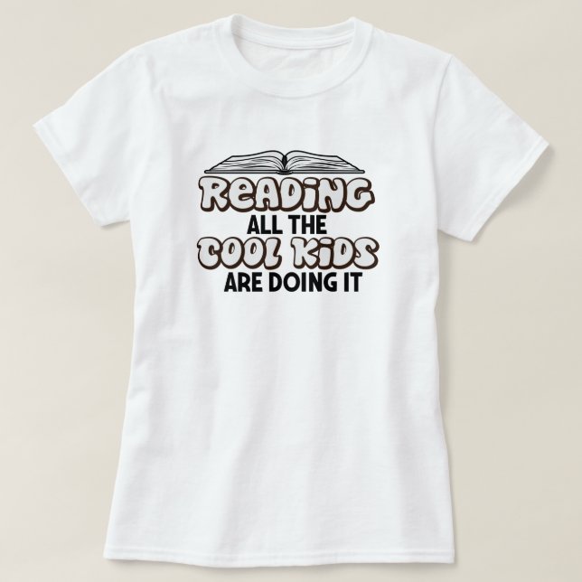 T - Shirt Buchliebhaber lesen (Design vorne)