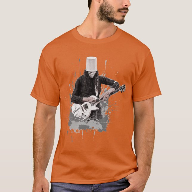 T-shirt Buckethead rock vintage gift (Devant)
