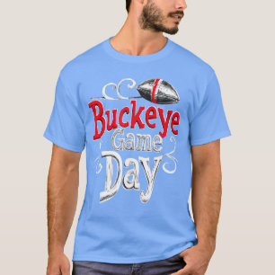 T-shirt Buckeye Game Day Ohio État d'origine Vintage Swirl