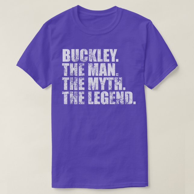T-shirt Buckley Buckley Nom de famille Buckley Nom Buckley (Design devant)