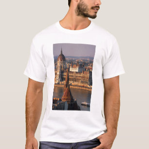 T-shirt Budapest, Hongrie, Danube, Parlement