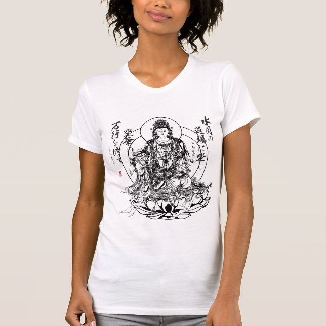 T-shirt buddha-002w (Devant)