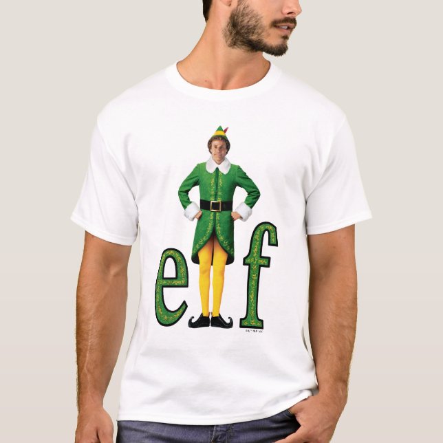 T-shirt Buddy le logo Elf Movie (Devant)